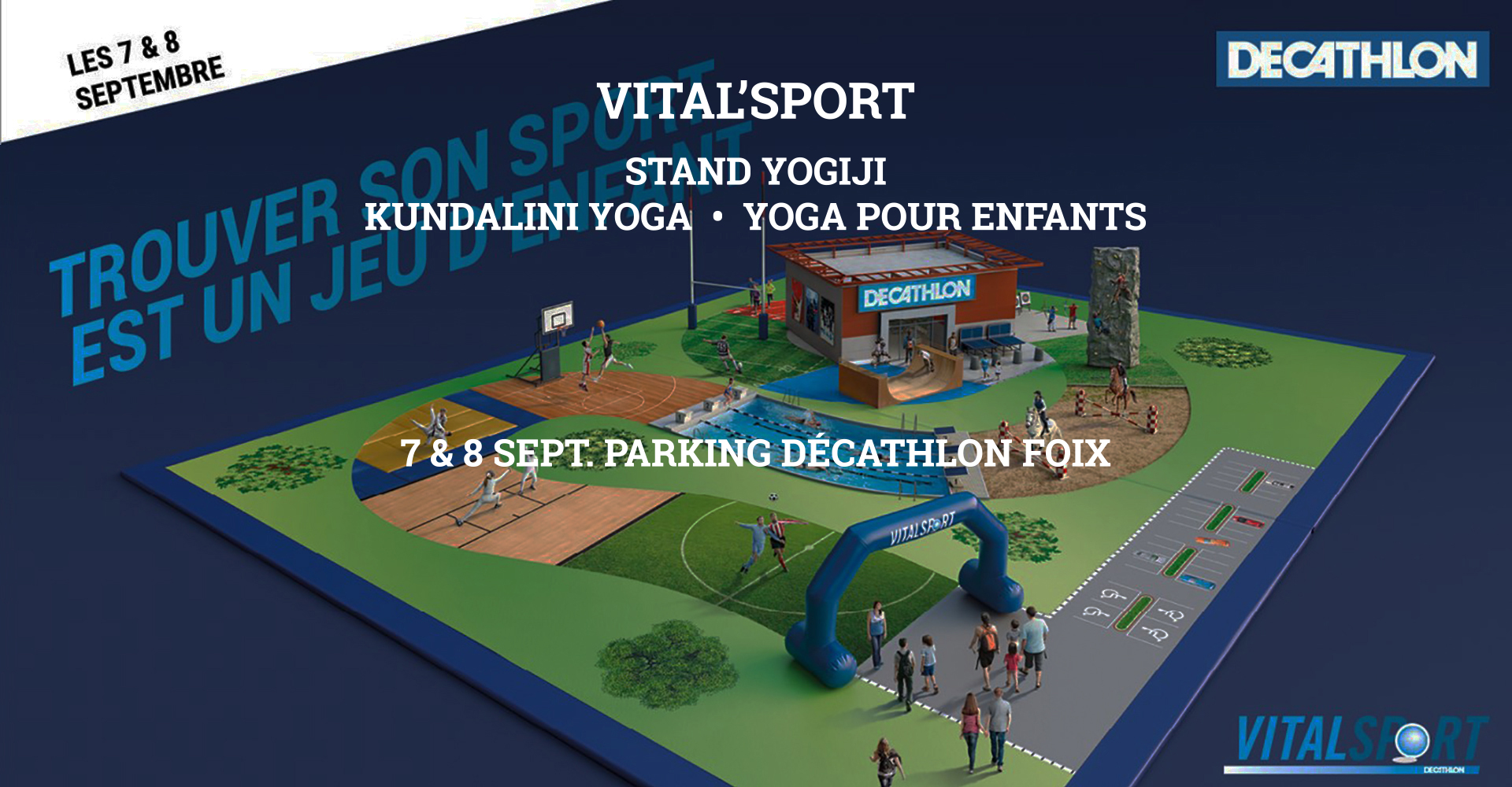 Vital'Sport 2019 Foix - Stand Yogiji - Kundalini Yoga
